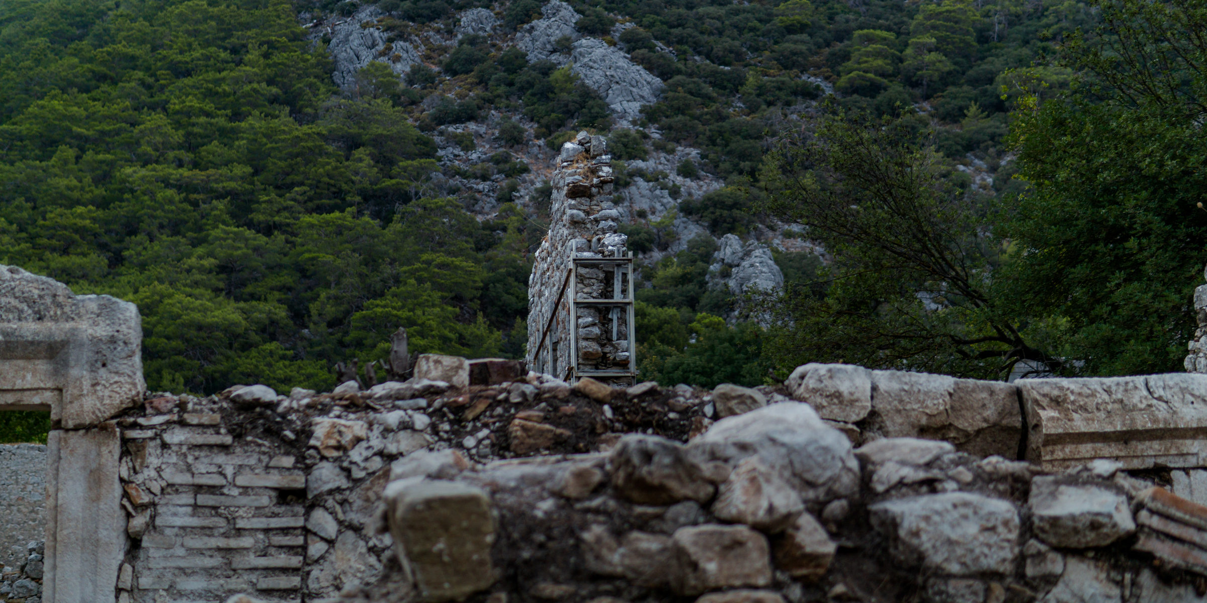 the ancient city of olympos
